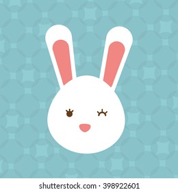 cute rabbit design 