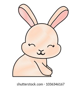 Cute rabbit icon