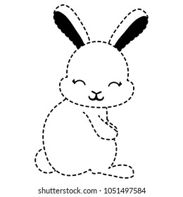 Cute rabbit icon