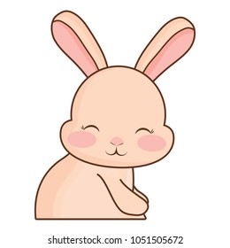 Cute rabbit icon