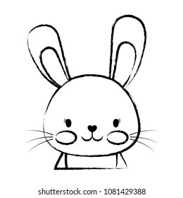 cute rabbit icon