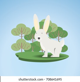 cute rabbit icon