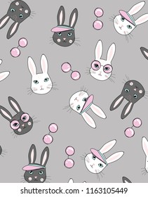 Cute rabbit pattern design