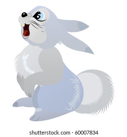 Cute Rabbit - sign of the New 2011 Year