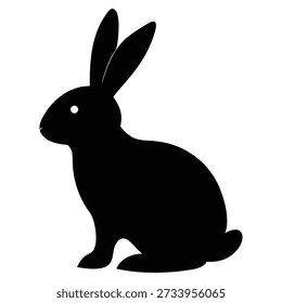 Un conejo lindo con pelaje suave, orejas largas y ojos curiosos brillantes, sentado tranquilamente en un entorno natural. La Imagen representa la inocencia, la dulzura, la agilidad y la naturaleza. Ideal para conceptos relacionados con la vida silvestre, mascotas, temporada de primavera, temas de Pascua y suavidad.