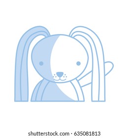 cute rabbit tender character