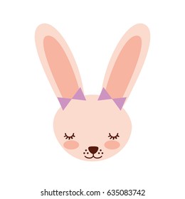 cute rabbit tender character