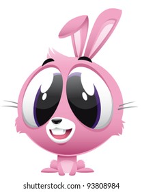 Cute Rabbit Vector