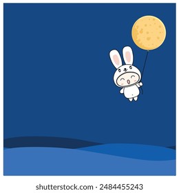 cute rabbit vector illustration design. Eps 10