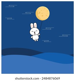 cute rabbit vector illustration design. Eps 10