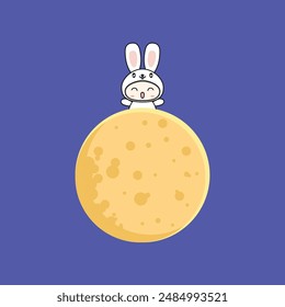 cute rabbit vector illustration design. Eps 10