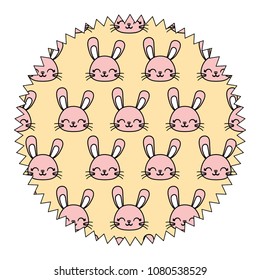 cute rabbits design