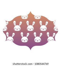 cute rabbits design
