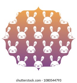 cute rabbits design