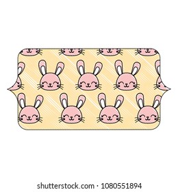 cute rabbits design