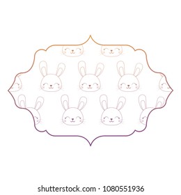 cute rabbits design