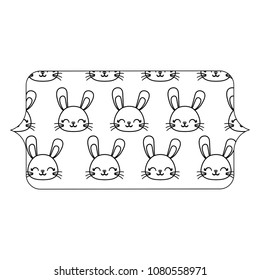 cute rabbits design