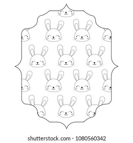 cute rabbits design