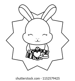 cute rabbits design