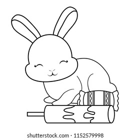 cute rabbits design