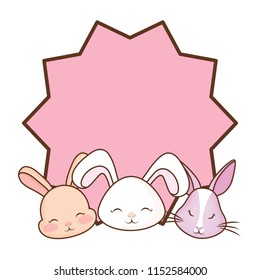 cute rabbits design
