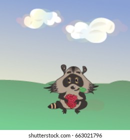 Cute Raccoon