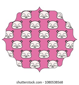 cute raccoons design