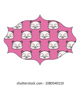 cute raccoons design
