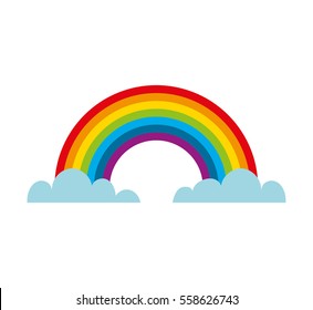 Cartoon Rainbow Images, Stock Photos & Vectors | Shutterstock