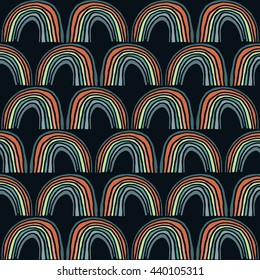 Cute rainbow pattern