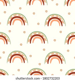 cute rainbows patern for babies