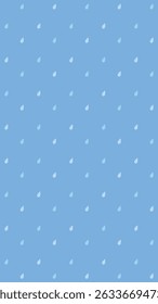 Ilustração de plano de fundo chuvoso bonito vertical