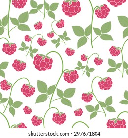 Cute raspberry pattern