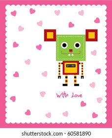 cute rat robot love