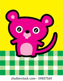 cute rat tag