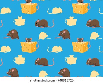 Cute Rat Wallpaper Blue Background