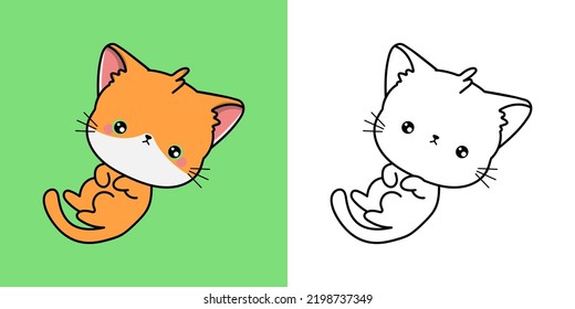 kitten color in clipart