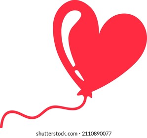 Cute red doodle hearts, hand drawn heart scribbles. Valentine day hearts with wings or arrow, love symbol grunge sketches vector set. Creative romantic symbols of different shapes isolated on white