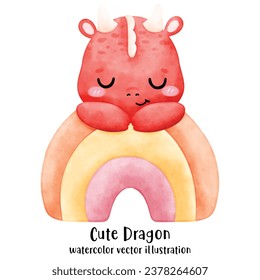 Cute Red Dragon, Dragon, Year of the dragon