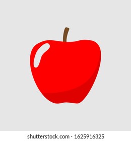 CUTE RED FRESH APPLE GLOWING 