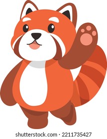 
Cute red Panda Vector Art, Icons, and cilpart.