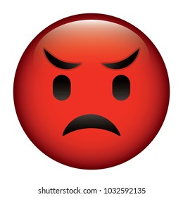 Angry Emoji Images, Stock Photos & Vectors | Shutterstock