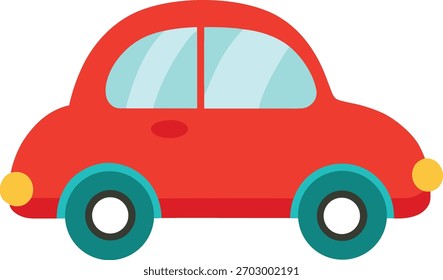 Ilustración de Arte vectorial rojo lindo