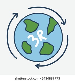 Cute Reduse Reuse Recycle Clipart