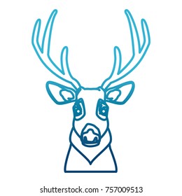 Cute reindeer cartoon