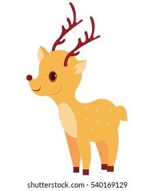 Cute Reindeer, Vector