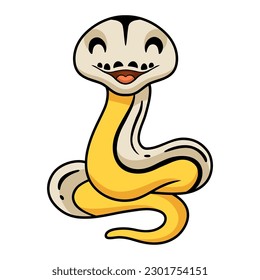 Cute reticulated motley tiger platinum cartoon