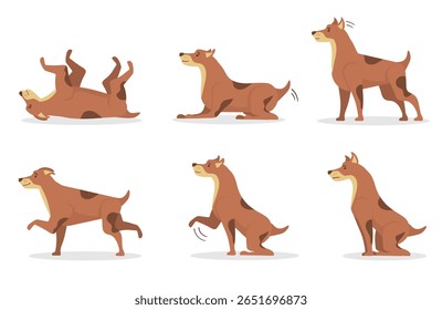 Cute retriever sentado sozinho com rosto leal nariz sorrindo cauda adorável pelo fofo pelo pelo desenhos animados pernas olhos de cachorro orelhas companheiro isolado clipart vetor animal feliz digital branco desenho de arte

