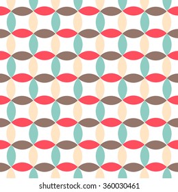 Cute retro abstract seamless pattern.Perfect for decoration postcards, brochures, textiles or paper packaging.Ideal for Save The Date, baby shower, valentines day, birthday cards, invitations