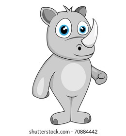 cute rhino